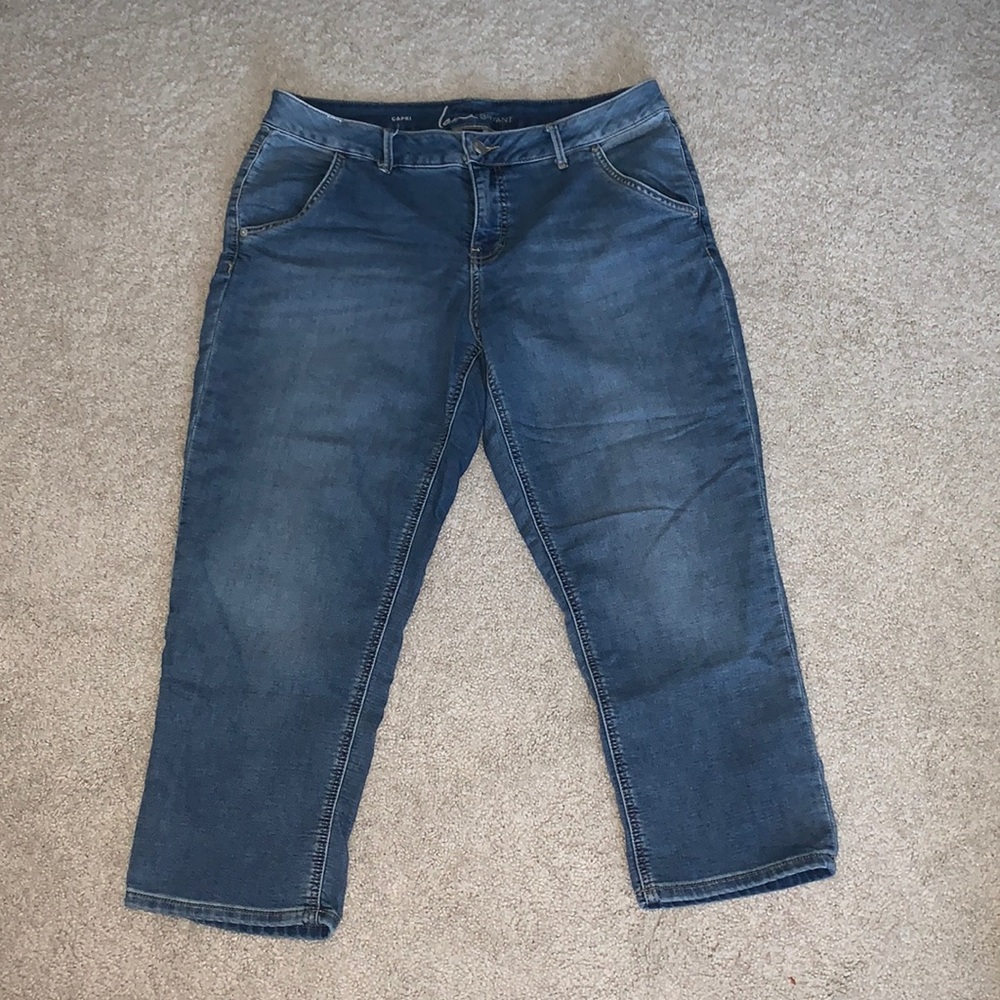 Women’s Plus Size Jean Capris